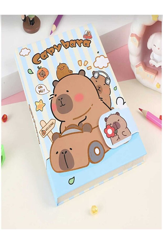 Capybara Magnetic Notebook with Cover