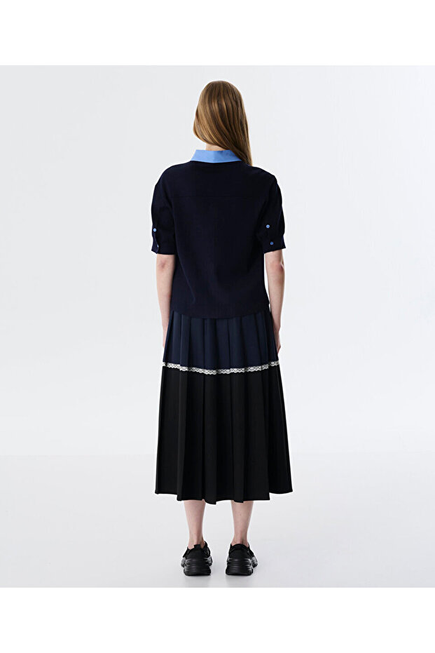 PATCH'Lİ KUMAŞ MIX GÖMLEK - 6