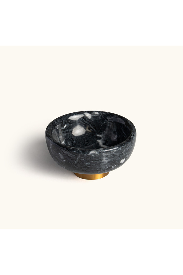 Marble Dip Bowl - Grey