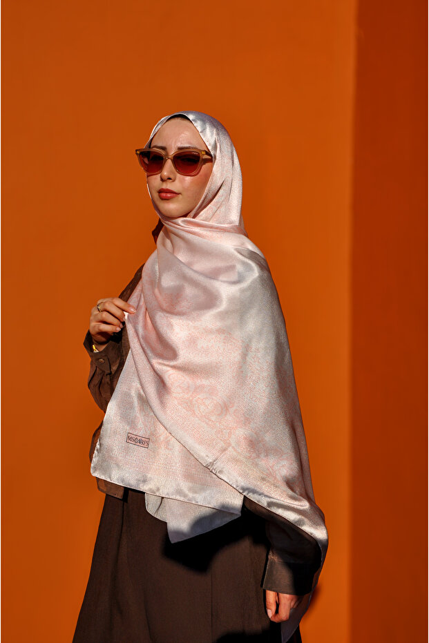 شال حرير بنمط Lâlezar Janjan - 1