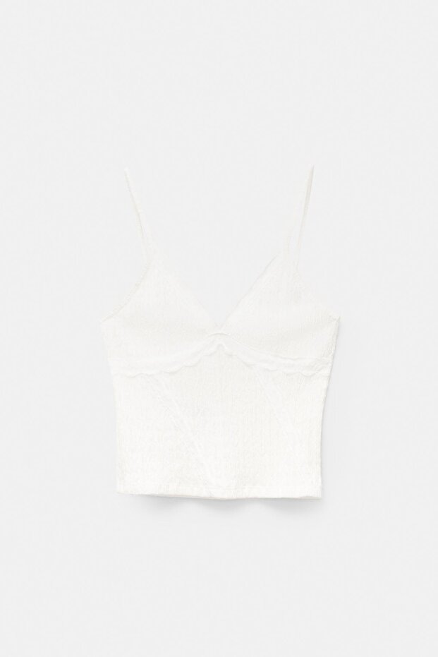 Buruşuk efektli üst - 6