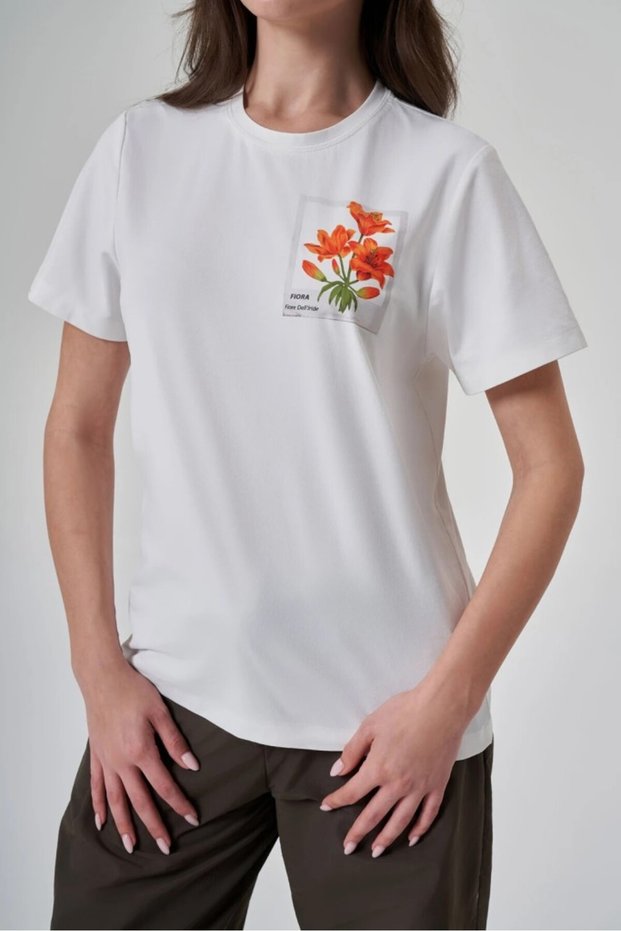 Women Tshirt-1522117 White