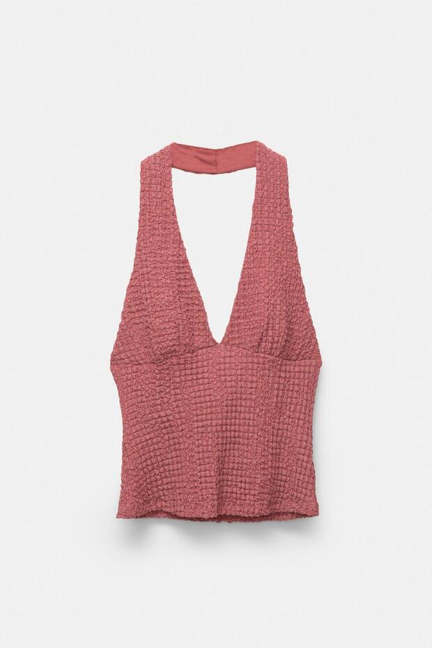 Kırışık efektli halter top - 7
