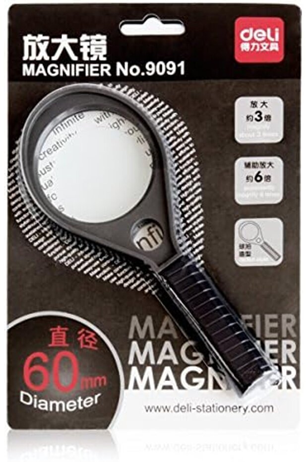 عدسة مكبرة، قطرها 55 ملم - 6