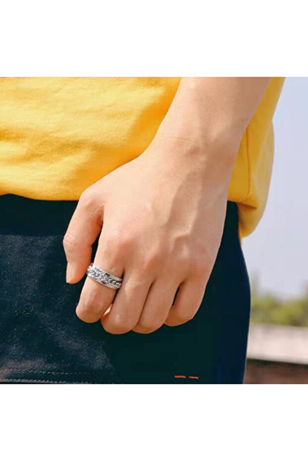 Rotating ring, Silver - 7