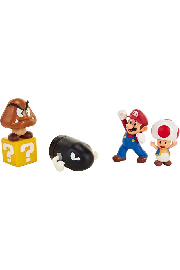 World of Nintendo Super Mario Acorns Plains Diorama Set 64510