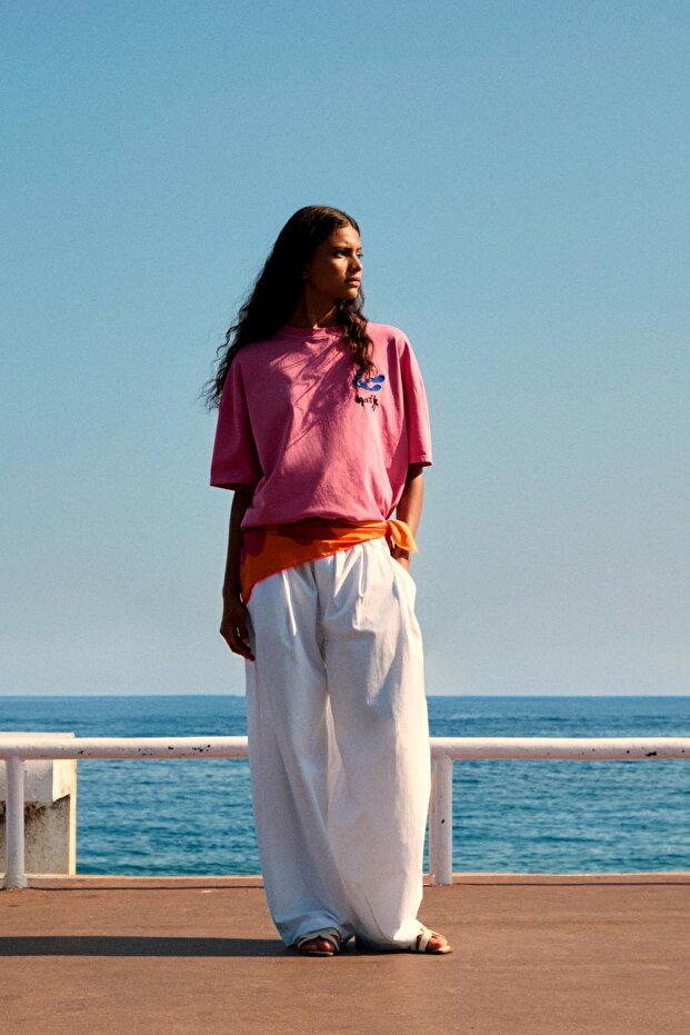 Pembe Henri Matisse tişört - 3