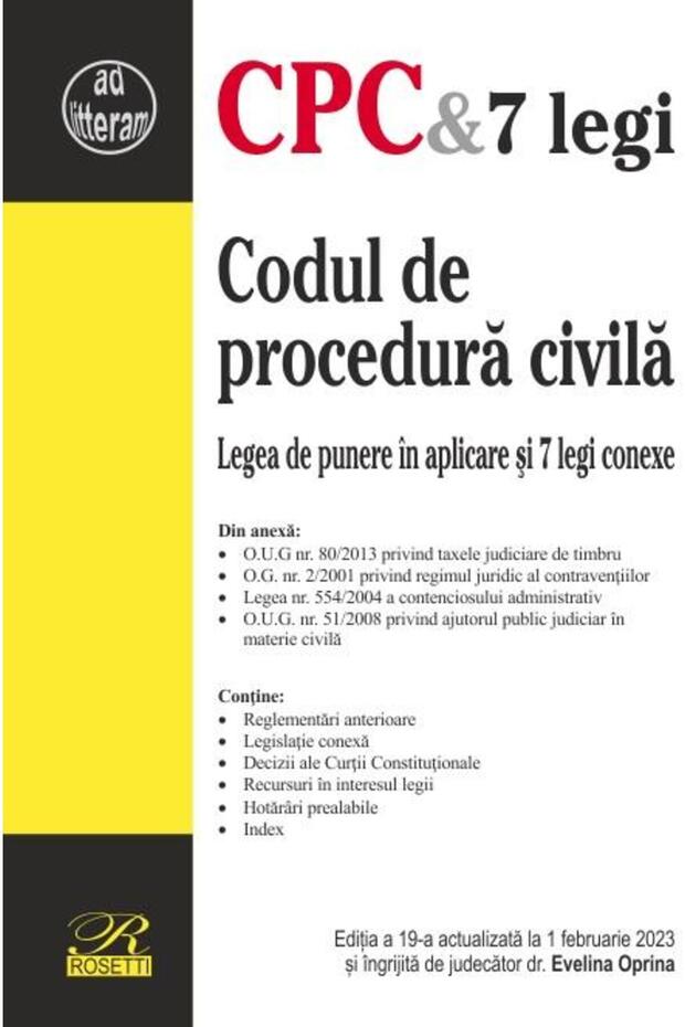 Civil Procedure Code. Law on its implementation - 1