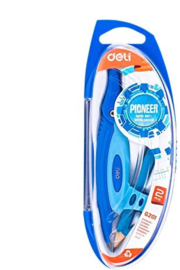EG20102 Compass with Pencil, Assorted - 1