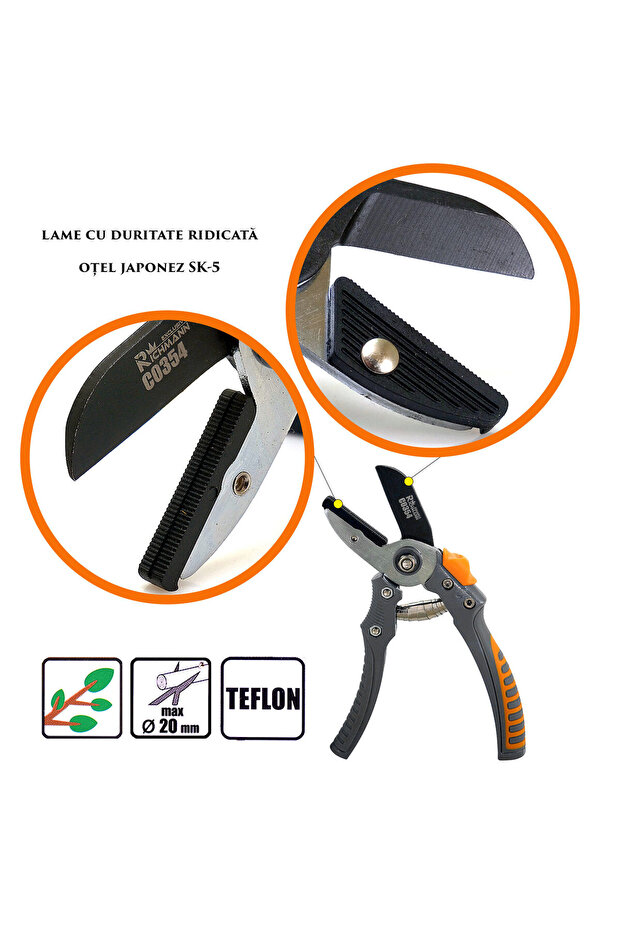 Forged Pruning Shears 23 cm - 4