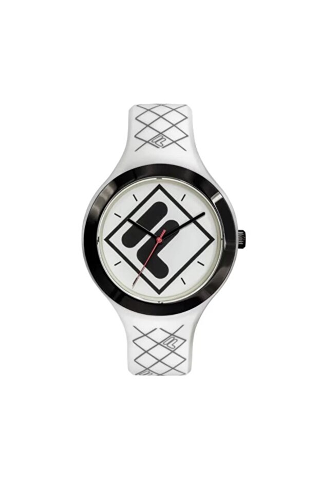 Adult Unisex Analog Watch, White 38-342-001, 42 mm