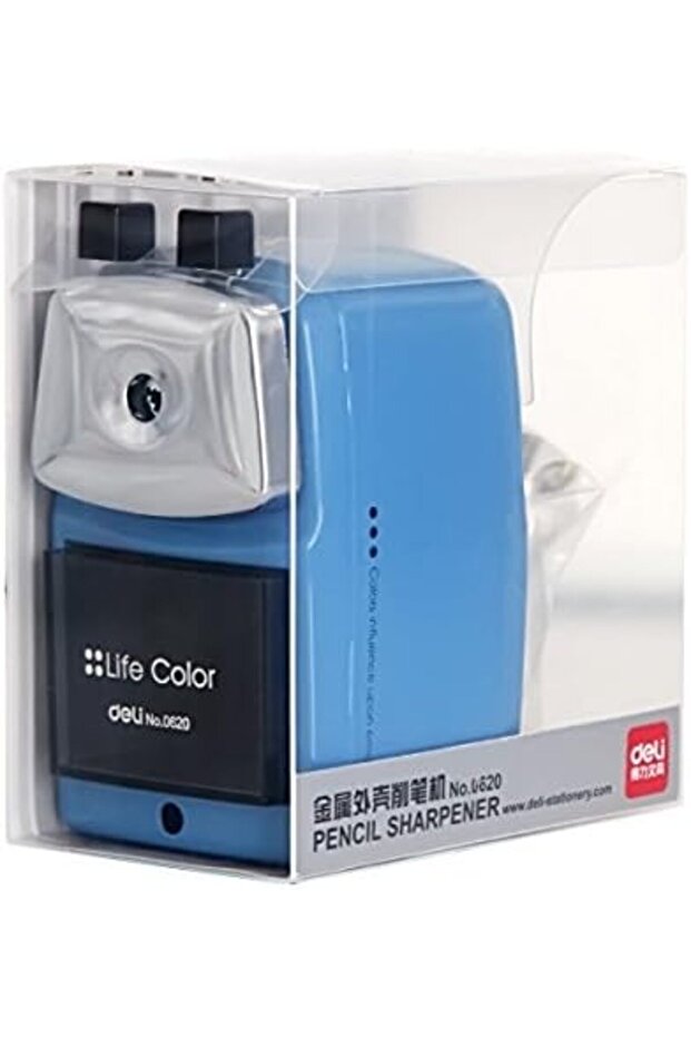 مبراة أقلام دوارة، ألوان متنوعة - 6