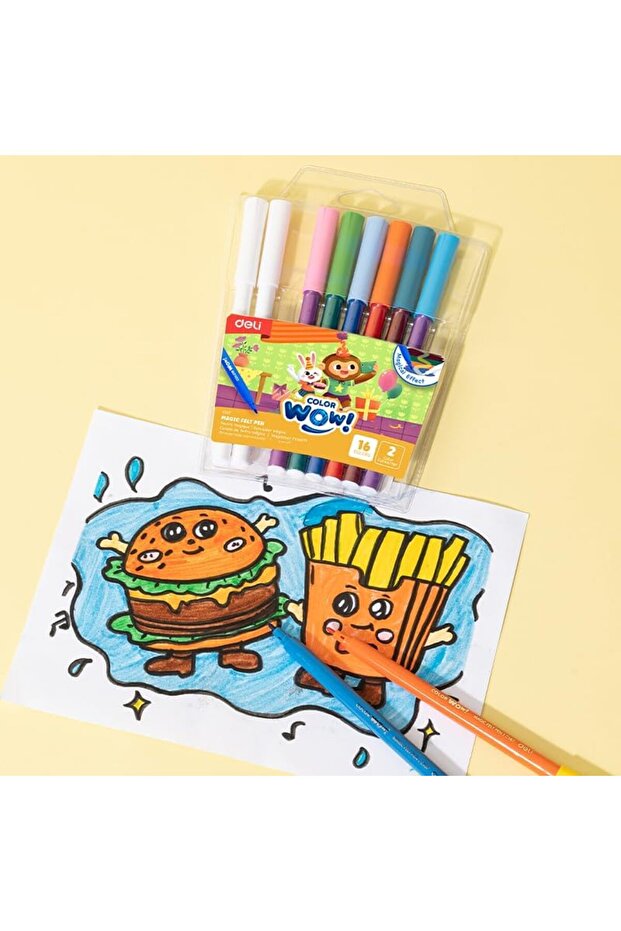 مجموعة أقلام اللباد السحرية EC167 - 6