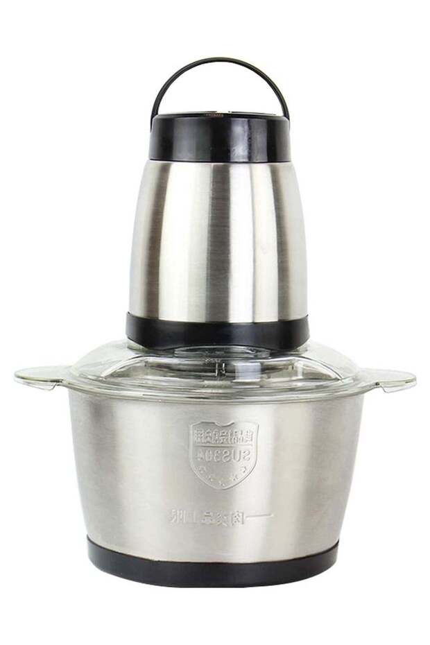 Food Chopper Meat Mincer with 4 stainless steel blades - 3L capacity