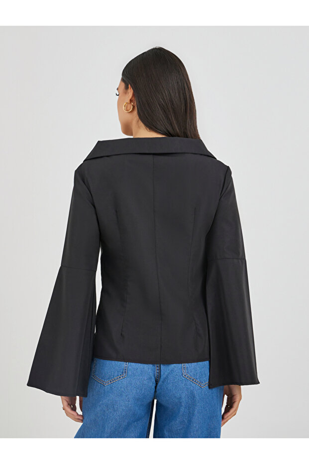 قميص بدون أكتاف وأزرار - 4