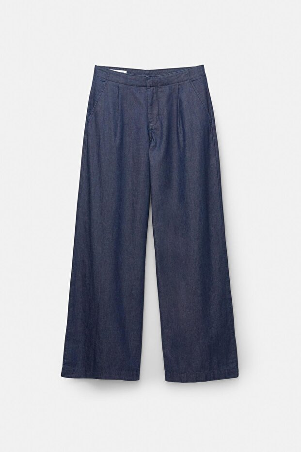 Dökümlü Pensli Jean - 7