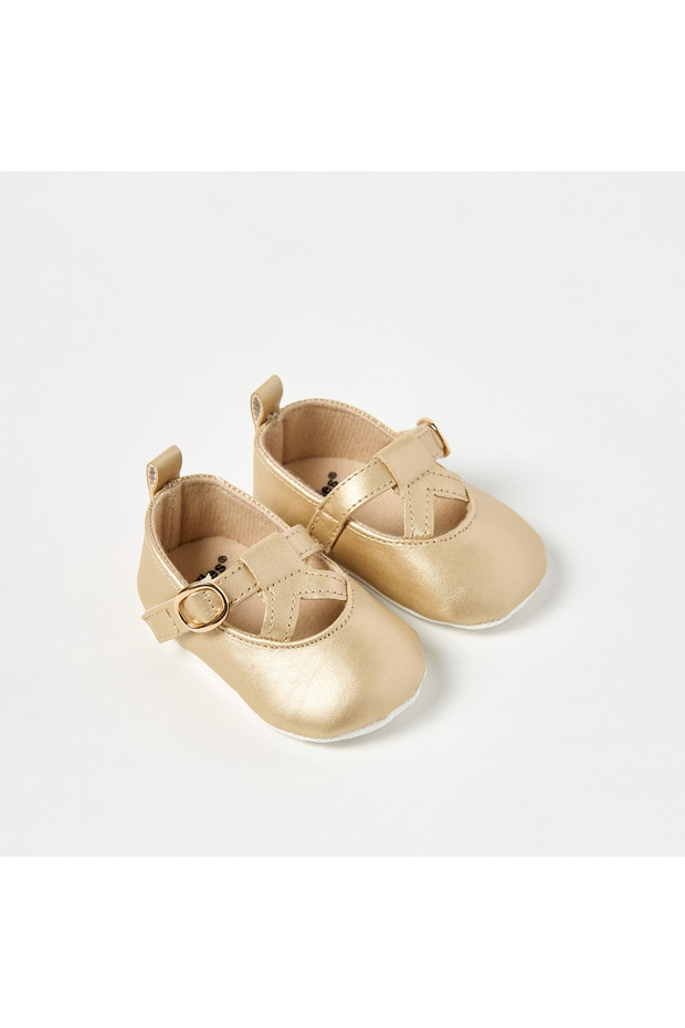 Solid Booties with Hook and Loop Closure - 2
