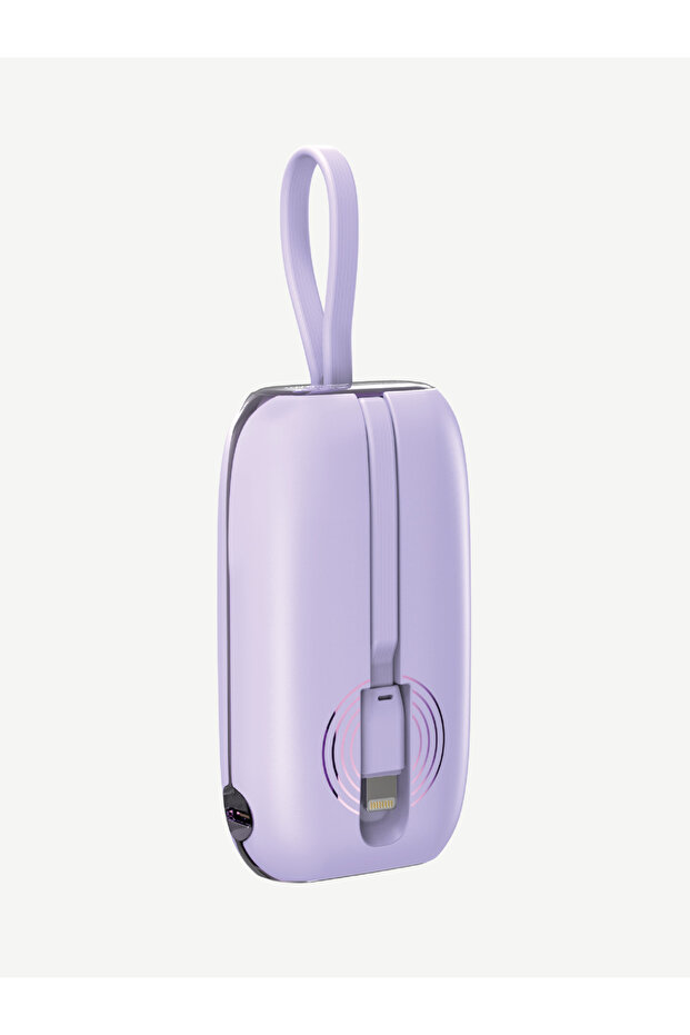 MP09 22.5W 9600mAh USB Tip-C Lightning Hızlı Şarj Powerbank - 5