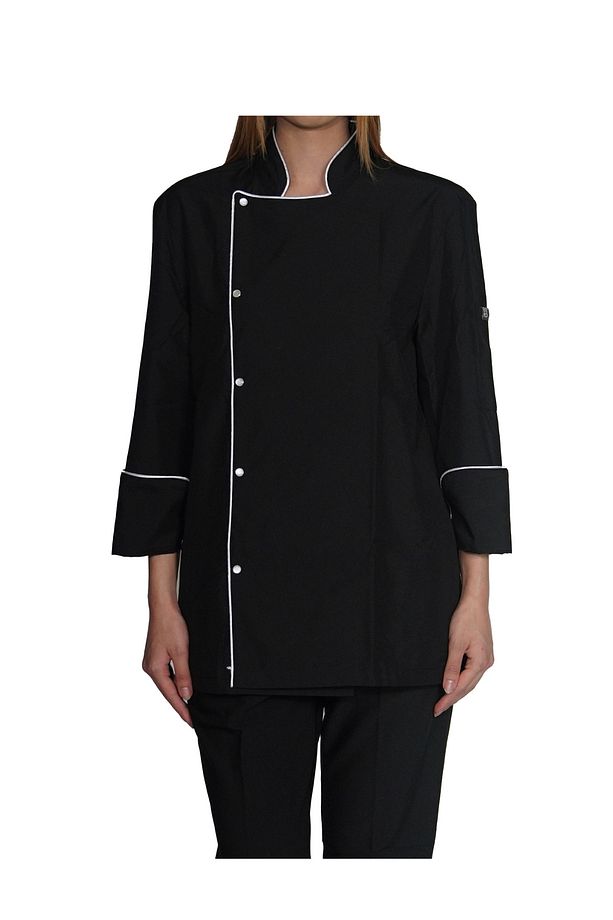 AŞÇI / ŞEF CEKETİ SİYAH UNISEX - 2