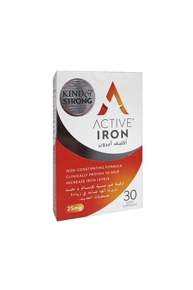 Active Iron 25 Mg Cap 30S