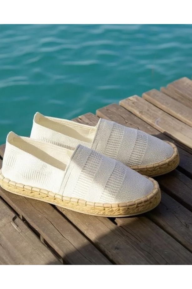 Basic Hasır Detaylı Erkek Espadril - 4