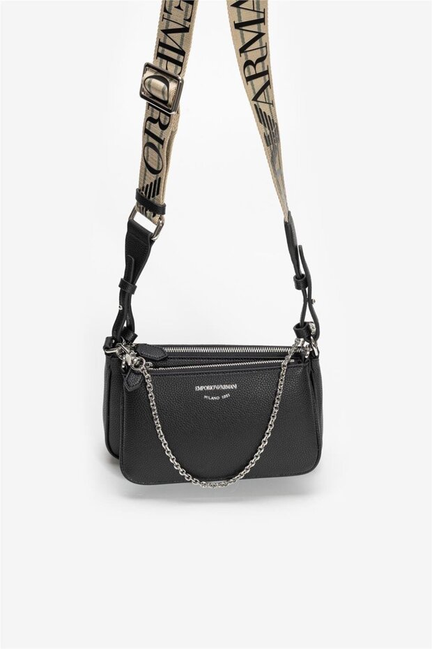 Detachable Shoulder Bag with Logo - Ew 000540 Af12103 Mc056