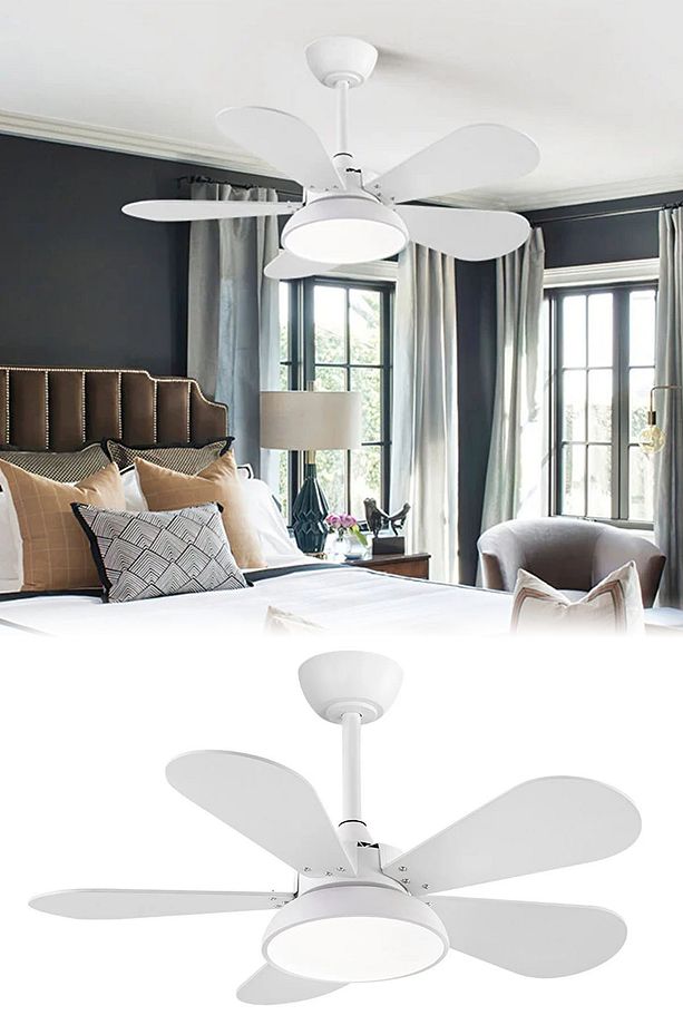 5 Kanat Smart Wifi Tavan Vantilatörü 107cm Zaman Ayarlı Hız Ayarlı JB051 - 1