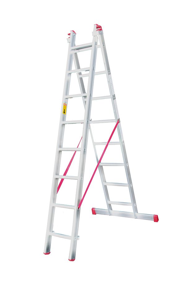 2 Parçalı Sürgülü A Tipi Merdiven 2x10 Basamaklı (SATM.03) - 1