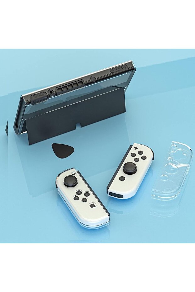 Upgraded Switch OLED Clear Case, Clear Protective Case Cover for Switch, Switch OLED Protective Case - 7