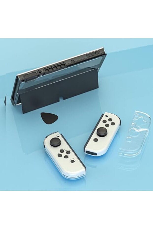 Upgraded Switch OLED Clear Case, Clear Protective Case Cover for Switch, Switch OLED Protective Case - 8