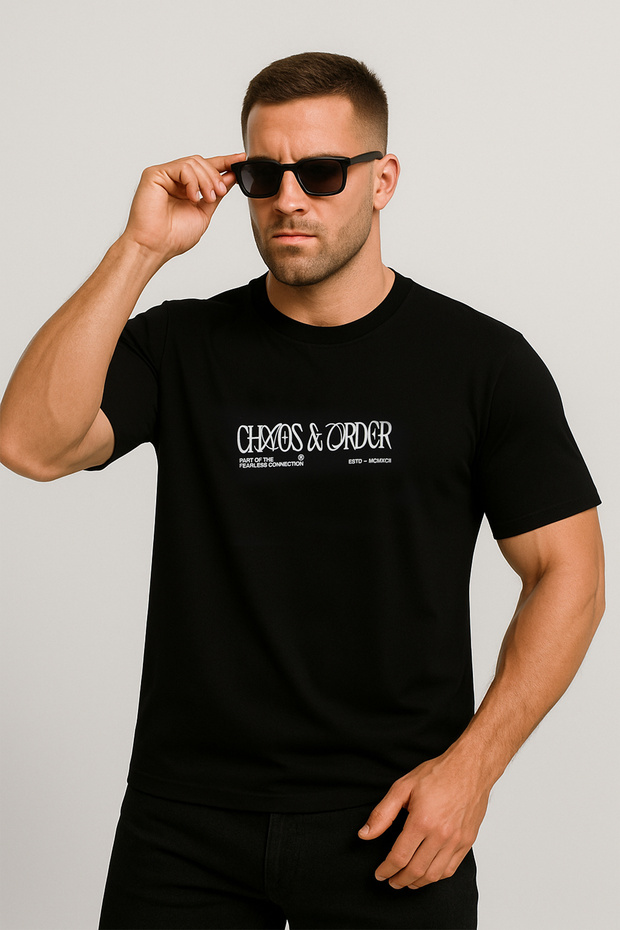 Chaos & Order Print Tee