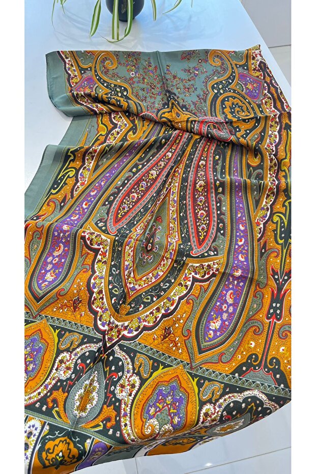 İpek&pamuk şal - 2