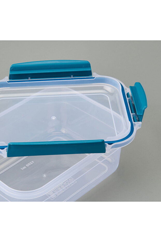 حاوية تخزين مستطيلة قابلة للقفل - متنوعة - 1,25 لتر - 2