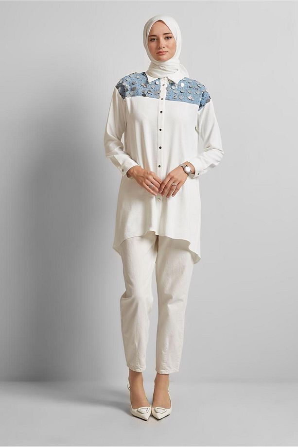 PUL DETAYLI TUNİK 45732 - 2