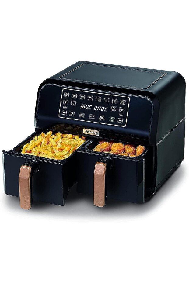 Hfp70.000Bk Dualair Fryer Bk Copper Hot Air Fryer