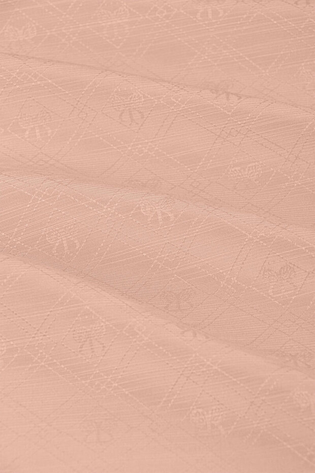 شال من القطن الحريري بنمط سمك السلمون - 5