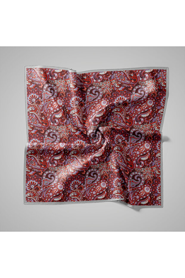 Eșarfă cu model natural - 1