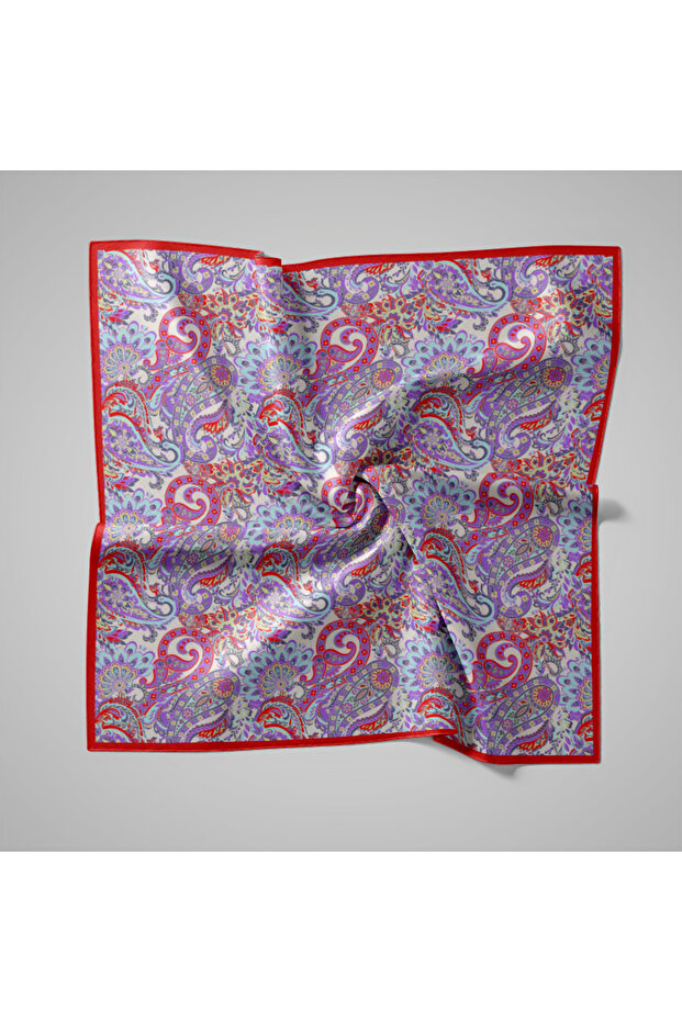 Eșarfă cu model natural - 1