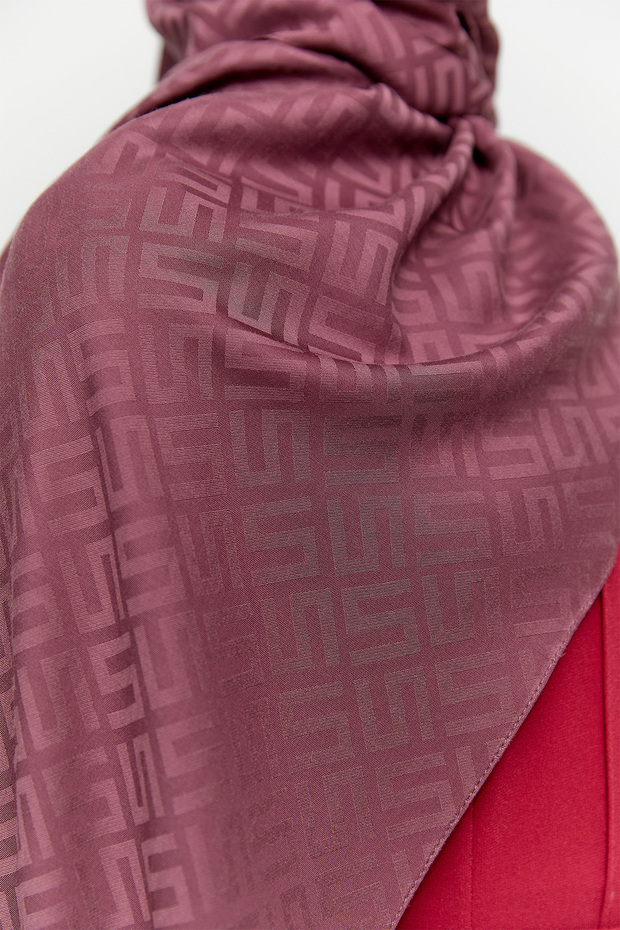 Logolu Lyocell Şal - 3