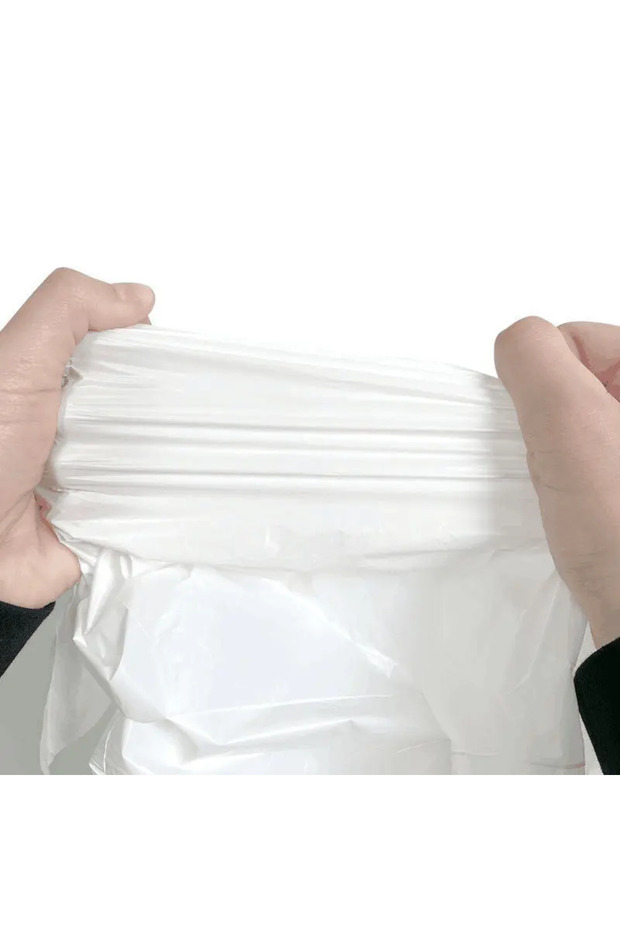 Akıllı Kedi Tuvaleti Büzgülü Çöp Poşeti 5'li Set ( 5 X 15 Toplam 75 Adet, 46 X 50 Mm) - 3