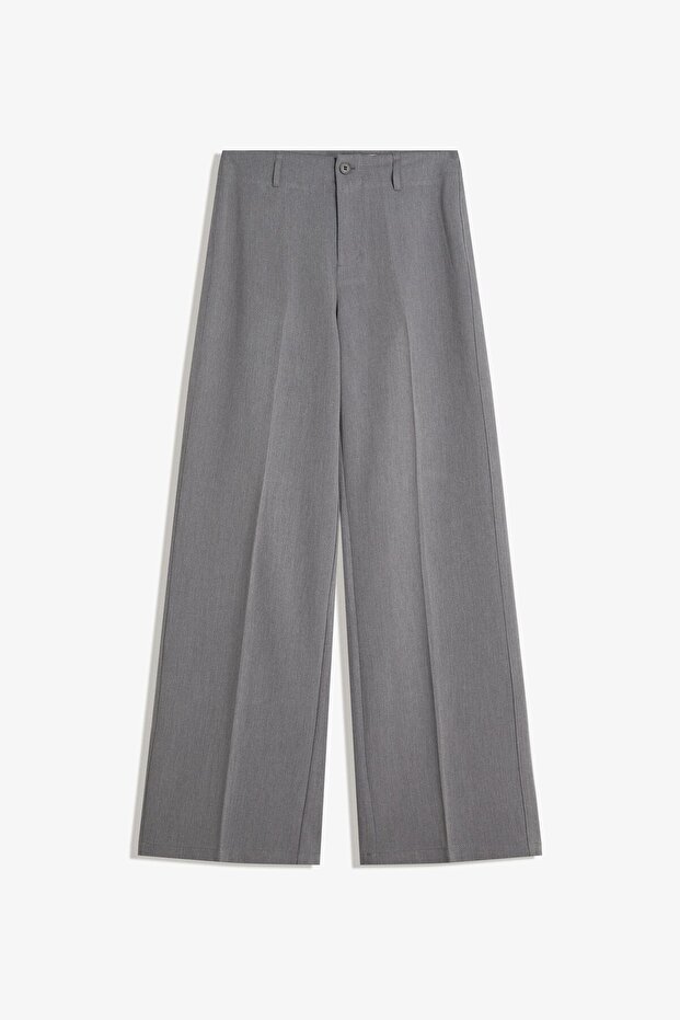 Geniş paça pantolon - 2