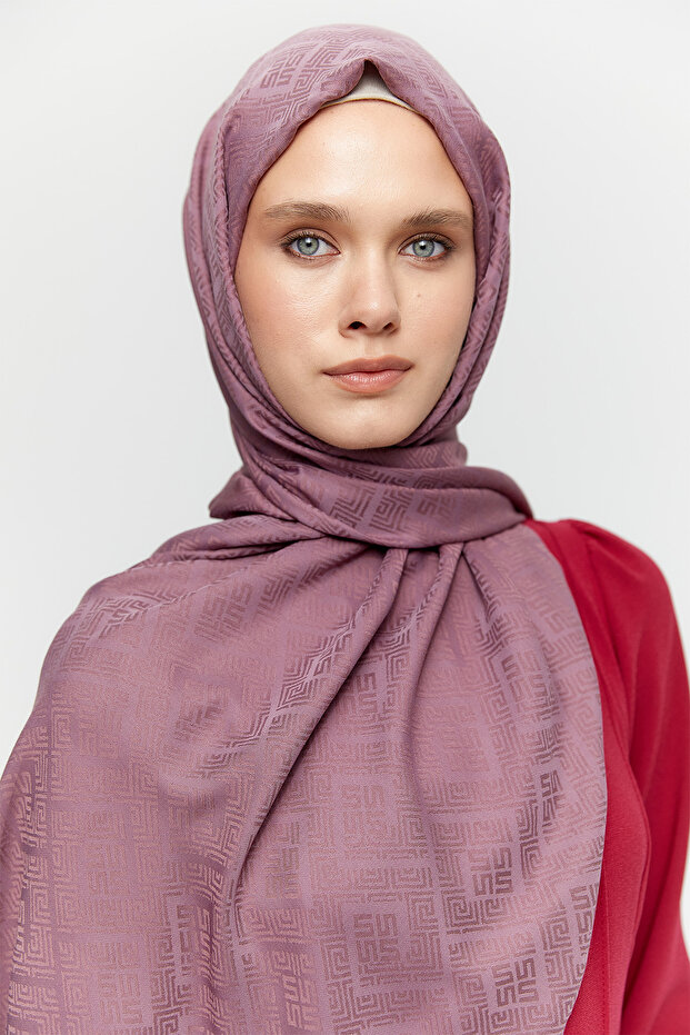 Logolu Lyocell Şal - 2