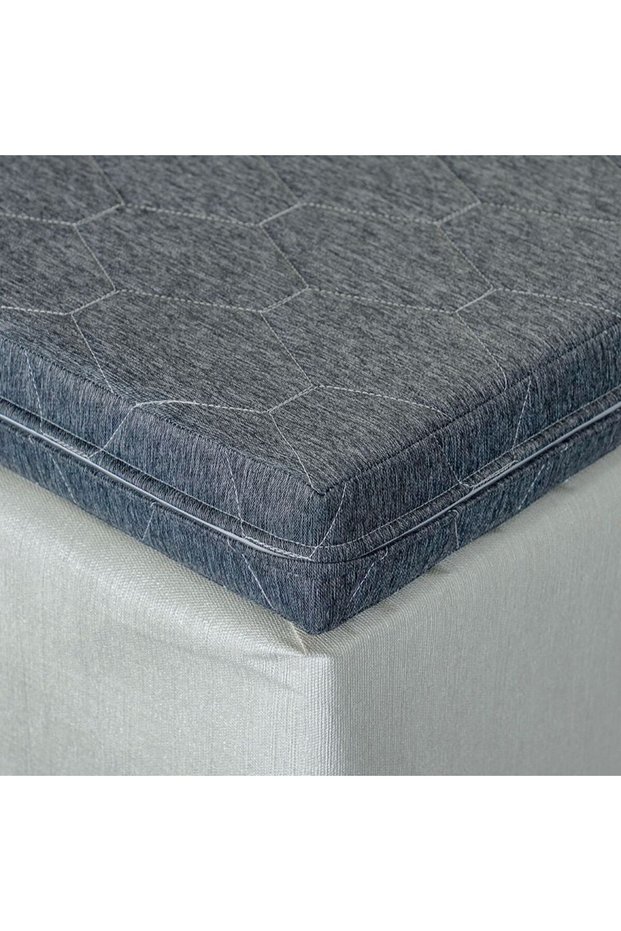 Zip Single trifold guest and travel foam mattress 10 cm | Single Bed Mattress | Firm Feel