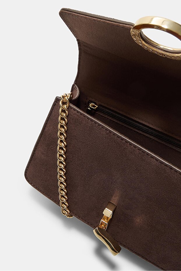 Yuvarlak Kapamalı Postacı Çantası - 5