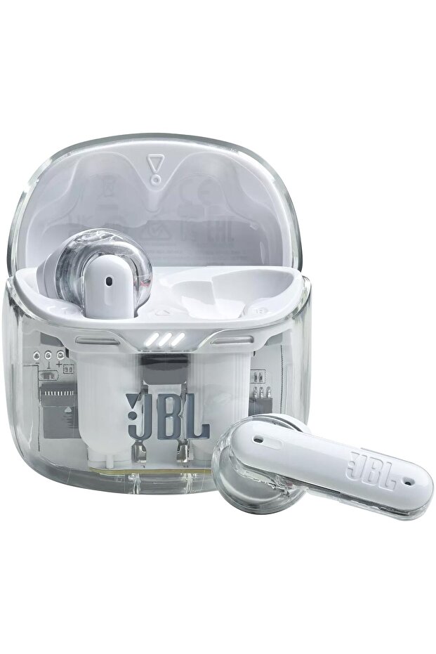 Tune Flex In-ear True Wireless Earbuds, Active Noise Cancelling, Bluetooth, White Transparent - 4