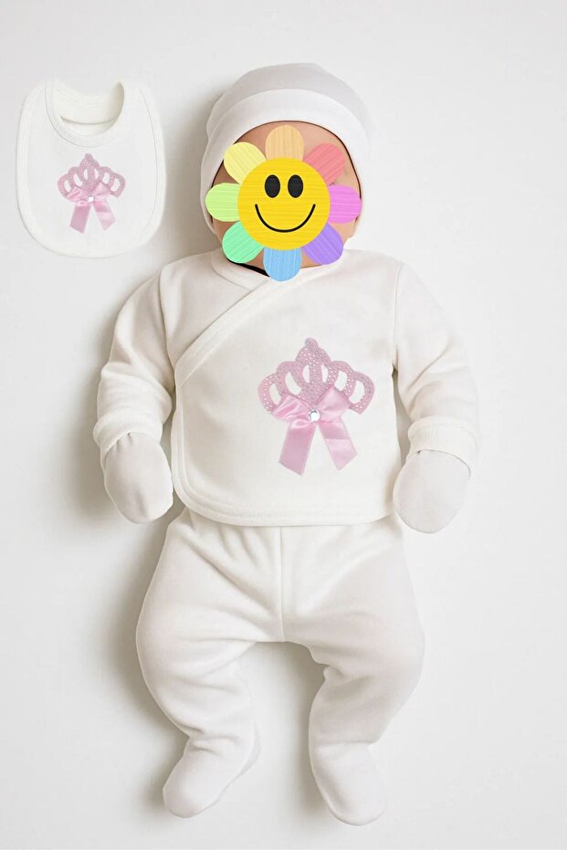 Economic Series Newborn Baby Hospital Exit Set (Boxed Baby Gift 100% Cotton Combed)