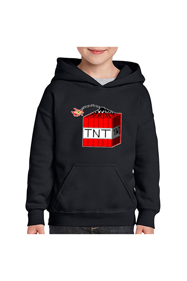 Детски суитшърт Minecraft TNT - 1