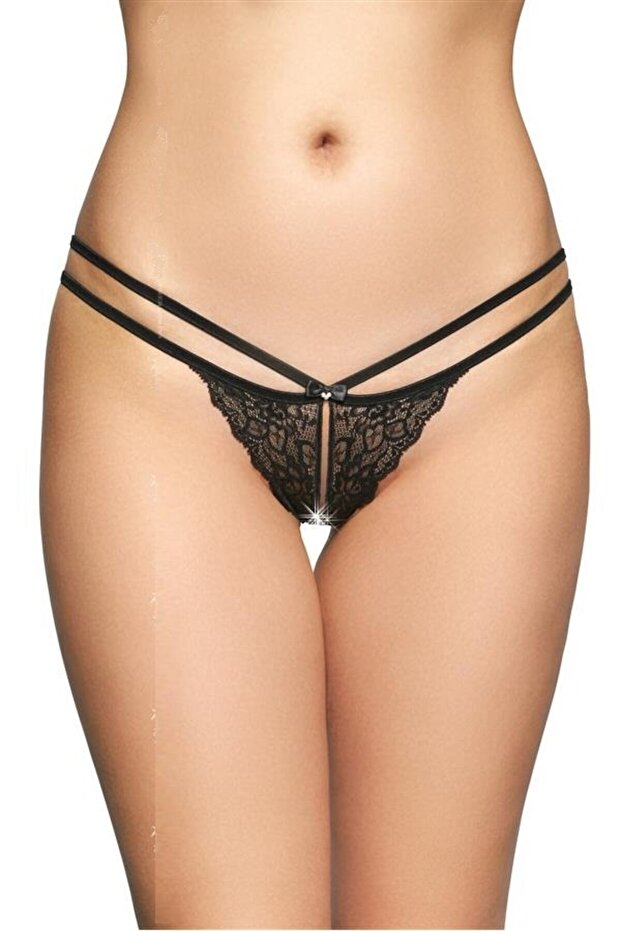 G-String 2495 negru - 4