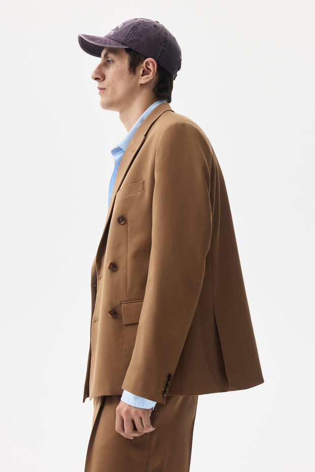 Kruvaze Ceket Relaxed Fit - 6