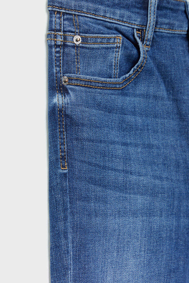 Normal bel skinny jean - 7